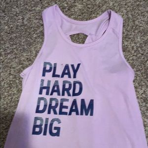 Purple tank top